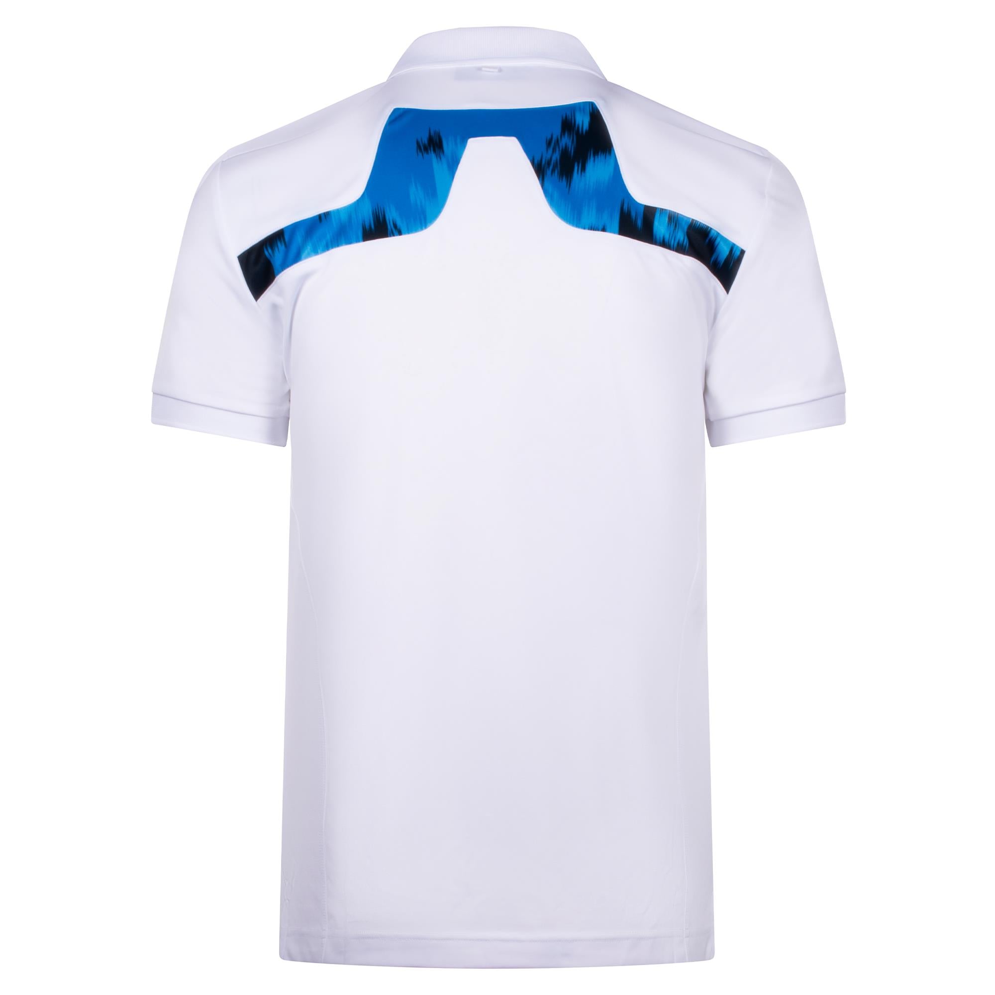 J Lindeberg KV Print Mens Golf Polo Shirt White